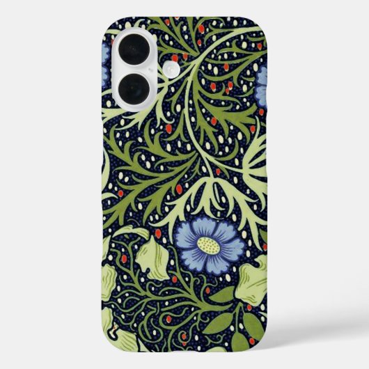 William Morris Seaweed Antiek Flower Case-Mate iPhone Case (Achterkant)