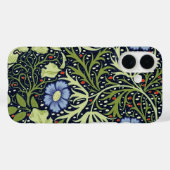 William Morris Seaweed Antiek Flower Case-Mate iPhone Case (Achterkant (horizontaal))