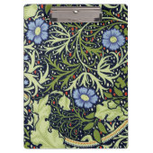 William Morris Seaweed Antiek Flower Klembord (Voorkant)