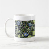 William Morris Seaweed Antiek Flower Koffiemok (Links)