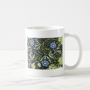 William Morris Seaweed Antiek Flower Koffiemok