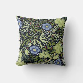William Morris Seaweed Antiek Flower Kussen