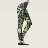 William Morris Seaweed Antiek Flower Leggings (Rechts)