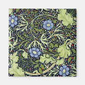 William Morris Seaweed Antiek Flower Magneet (Voorkant)