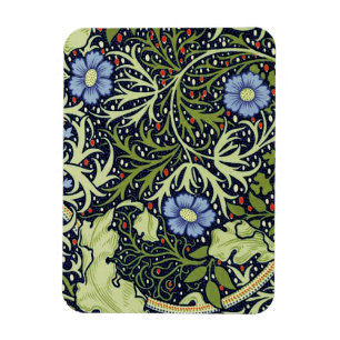 William Morris Seaweed Antiek Flower Magneet