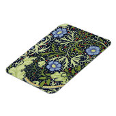William Morris Seaweed Antiek Flower Magneet (Linkerzijde)