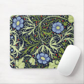 William Morris Seaweed Antiek Flower Muismat (Met muis)