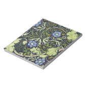 William Morris Seaweed Antiek Flower Notitieblok (Linkerzijde)