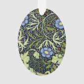 William Morris Seaweed Antiek Flower Ornament (achterkant)