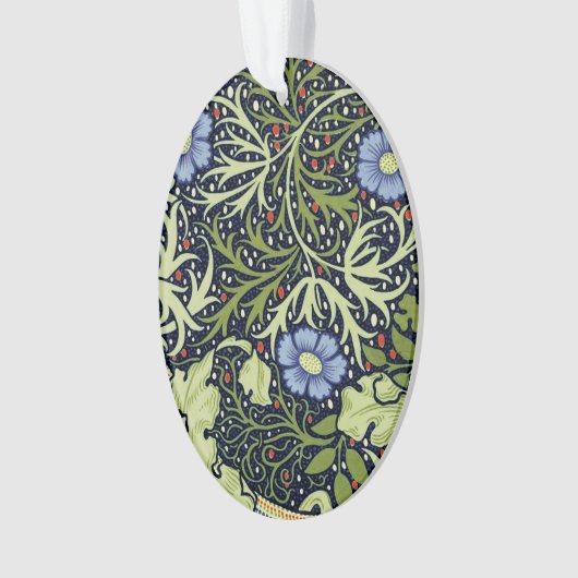 William Morris Seaweed Antiek Flower Ornament (voorkant)