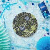 William Morris Seaweed Antiek Flower Papieren Bordje (Feest)