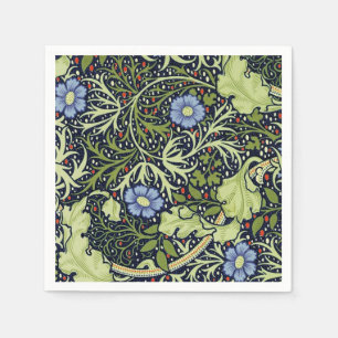 William Morris Seaweed Antiek Flower Servetten