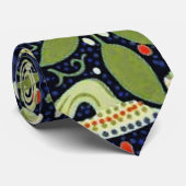 William Morris Seaweed Antiek Flower Stropdas (Opgerold)