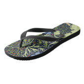 William Morris Seaweed Antiek Flower Teenslippers (Schuin)