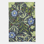 William Morris Seaweed Antiek Flower Theedoek (Verticaal)