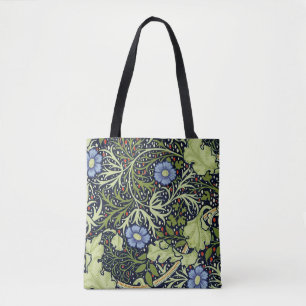 William Morris Seaweed Antiek Flower Tote Bag