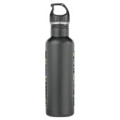 William Morris Seaweed Antiek Flower Waterfles (Achterkant)