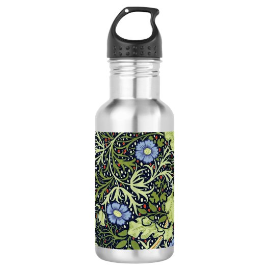 William Morris Seaweed Antiek Flower Waterfles (Voorkant)