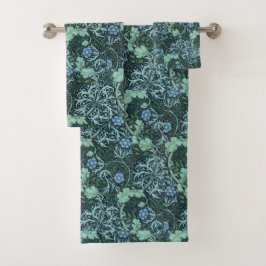 William Morris Seaweed Pattern Bad Handdoek