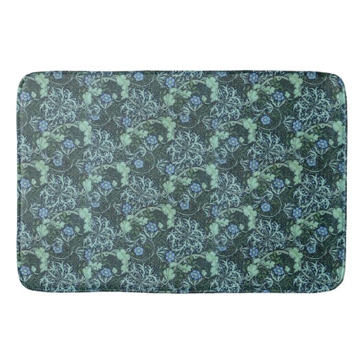 William Morris Seaweed Pattern Badmat (Voorkant)
