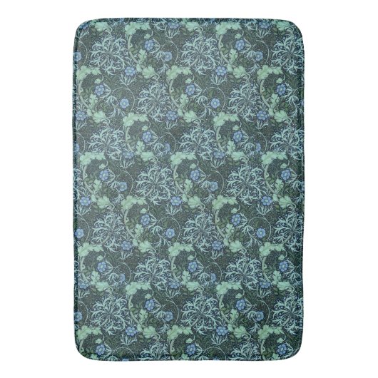 William Morris Seaweed Pattern Badmat (Voorkant Verticaal)