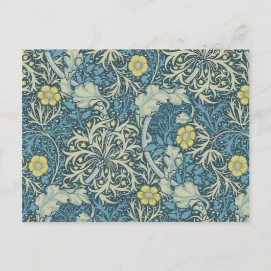 William Morris Seaweed Pattern Briefkaart (Voorkant)