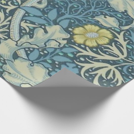 William Morris Seaweed Pattern Cadeaupapier (Hoek)