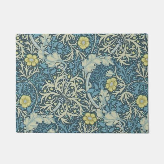 William Morris Seaweed Pattern Deurmat (Voorkant)