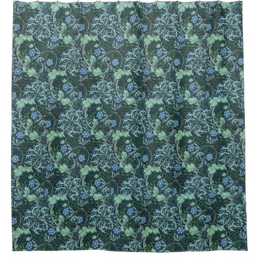 William Morris Seaweed Pattern Douchegordijn (Voorkant)