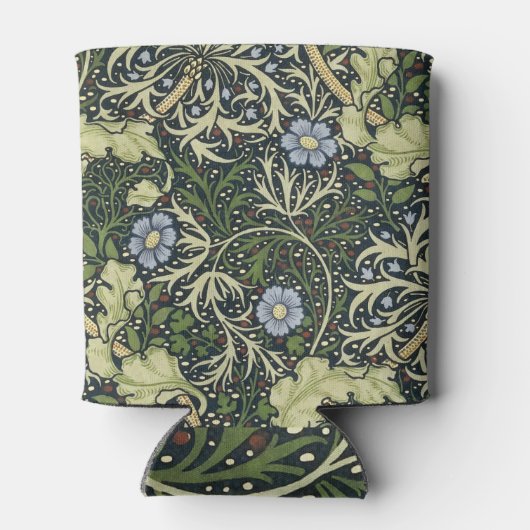 William Morris Seaweed Pattern Floral Art Blikjeskoeler (Achterkant)