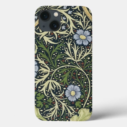 William Morris Seaweed Pattern Floral  Art Case-Mate iPhone Case (Achterkant)