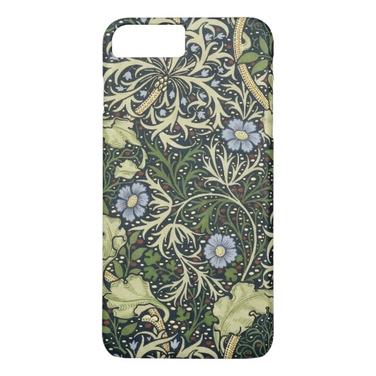 William Morris Seaweed Pattern Floral  Art Case-Mate iPhone Case (Achterkant)
