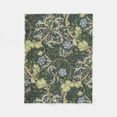 William Morris Seaweed Pattern Floral Art Fleece Deken (Voorkant)