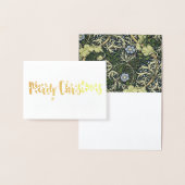 William Morris Seaweed Pattern Floral  Art Folie Kaarten (Display)