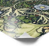 William Morris Seaweed Pattern Floral  Art Foto Afdruk (Hoek)