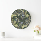 William Morris Seaweed Pattern Floral  Art Grote Klok (Huis)