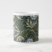William Morris Seaweed Pattern Floral  Art Grote Koffiekop (Voorkant)