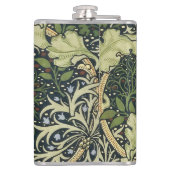William Morris Seaweed Pattern Floral Art Heupfles (Achterkant)