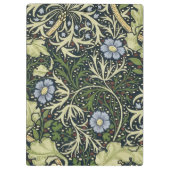 William Morris Seaweed Pattern Floral  Art Klembord (Achterkant)