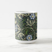 William Morris Seaweed Pattern Floral Art Koffiemok (Center)