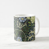 William Morris Seaweed Pattern Floral  Art Koffiemok (Voorkant rechts)