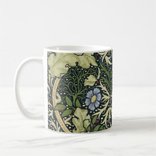 William Morris Seaweed Pattern Floral Art Koffiemok