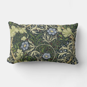 William Morris Seaweed Pattern Floral  Art Kussen