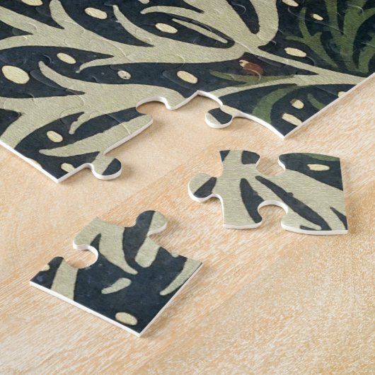 William Morris Seaweed Pattern Floral  Art Legpuzzel (Zijkant)