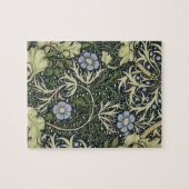 William Morris Seaweed Pattern Floral  Art Legpuzzel (Horizontaal)