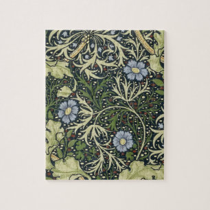 William Morris Seaweed Pattern Floral  Art Legpuzzel
