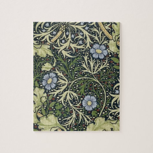 William Morris Seaweed Pattern Floral  Art Legpuzzel (Verticaal)