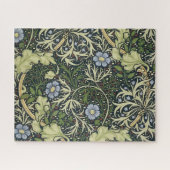 William Morris Seaweed Pattern Floral  Art Legpuzzel (Horizontaal)