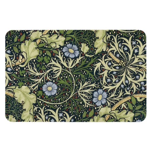 William Morris Seaweed Pattern Floral  Art Magneet (Horizontaal)