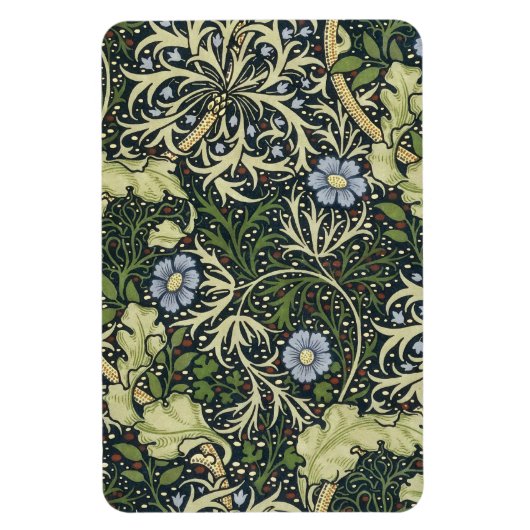 William Morris Seaweed Pattern Floral Art Magneet (Verticaal)